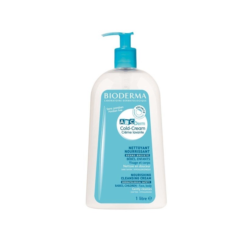 Cold Cream Cleansing Cream - Abcderm - 1L