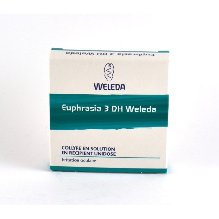  Euphrasia 3 DH, WELEDA, 10 single doses of 0.4 ml Weleda