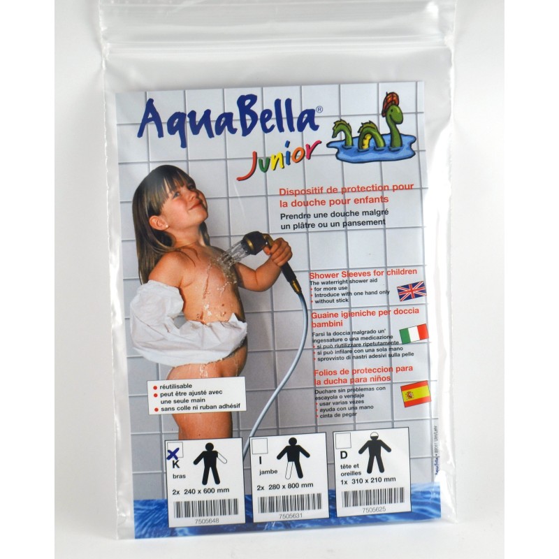 Dispositif de Protection pour la Douche, Aquabella Junior - Taille K 2 x Bras