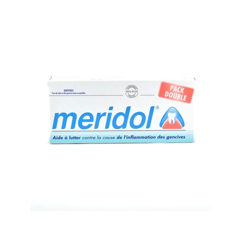 Toothpaste - Care for irritated gums - Meridol - 2x75ML