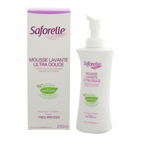 Mousse Lavante Ultra Douce Saforelle, 250 ml