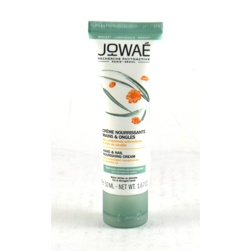  Nourishing Hand & Nail Cream - Lumiphenols Antioxidant & Camellia Oil - Jowae - Tube 50 ml Jowaé