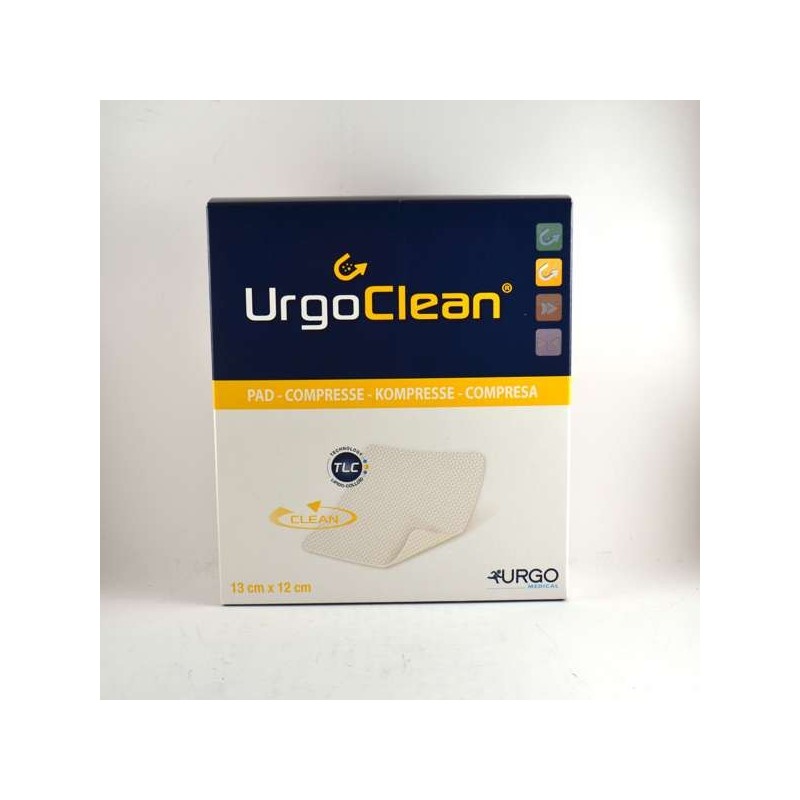 UrgoClean Compress 13x12 cm - URGO - 16 Plasters