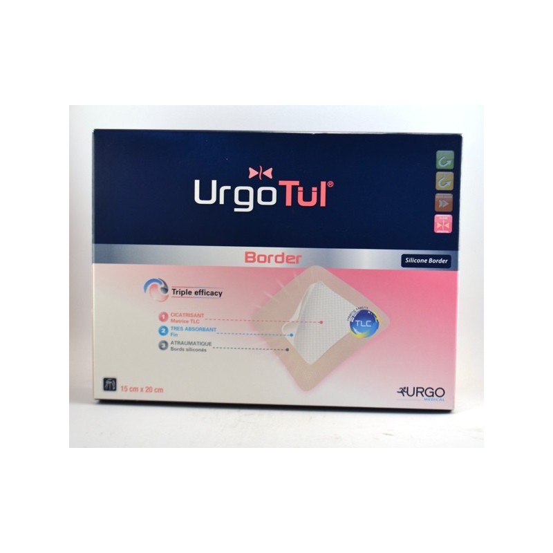 UrgoTul Border 15x20 cm - URGO - 10 Plasters