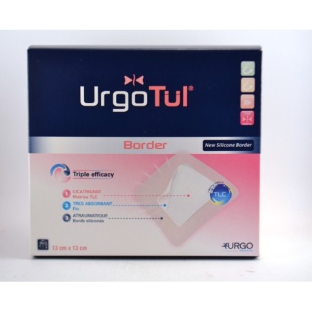 UrgoTul Border 13x13 cm - URGO - 16 Pansements
