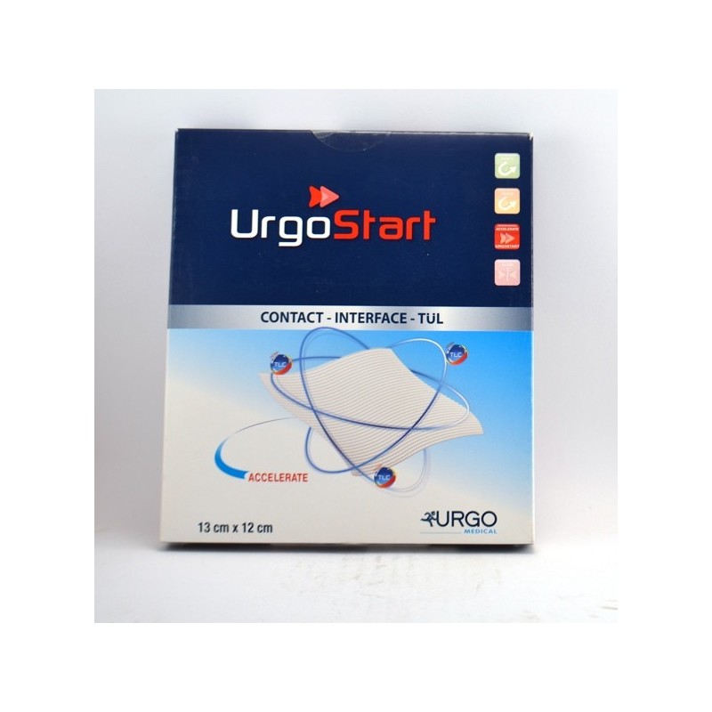 UrgoStart - Pansement Interface 13x12 cm - URGO - 16 Pansements