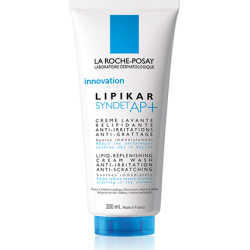 Lipikar Syndet AP+ Crème Lavante Nettoyante Anti-Irritations - La Roche-Posay, 200 ml