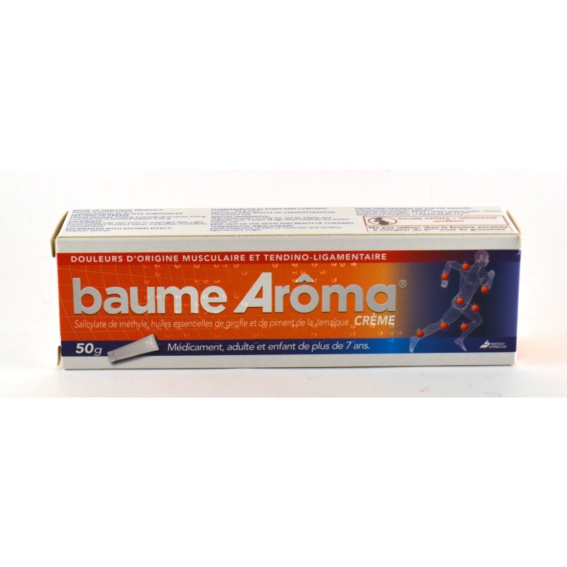  Baume Arôma, Muscular and Tendino-Ligamentary Pain Cream 50G Mayoly