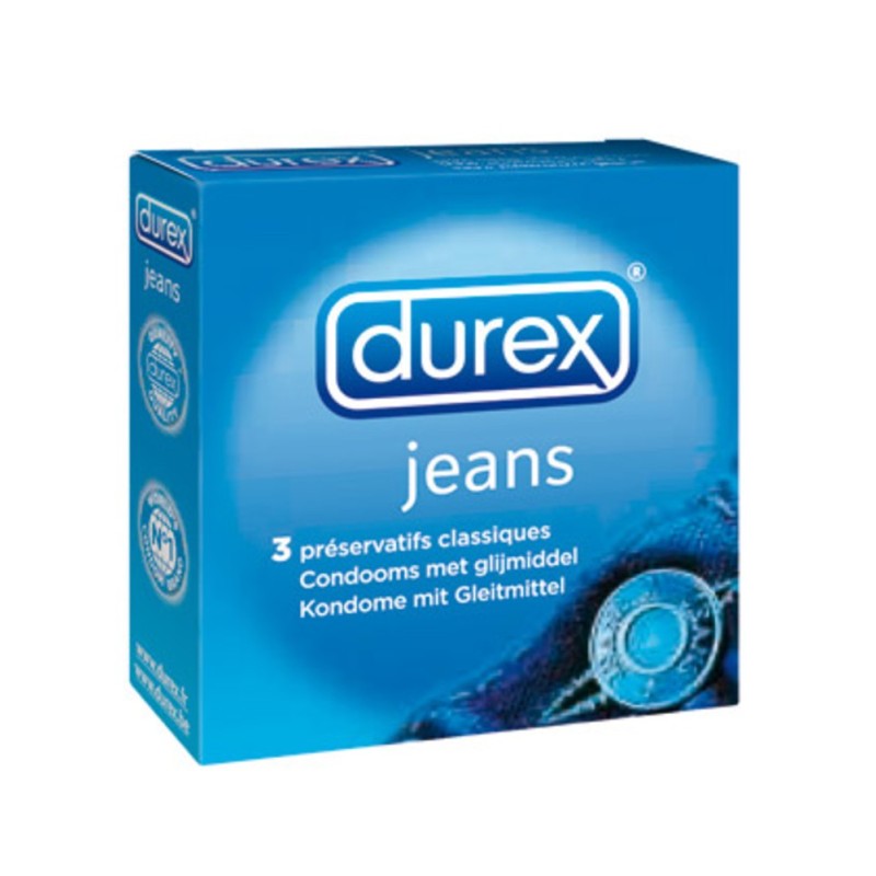 Préservatifs Jeans - Durex - 3 Préservatifs
