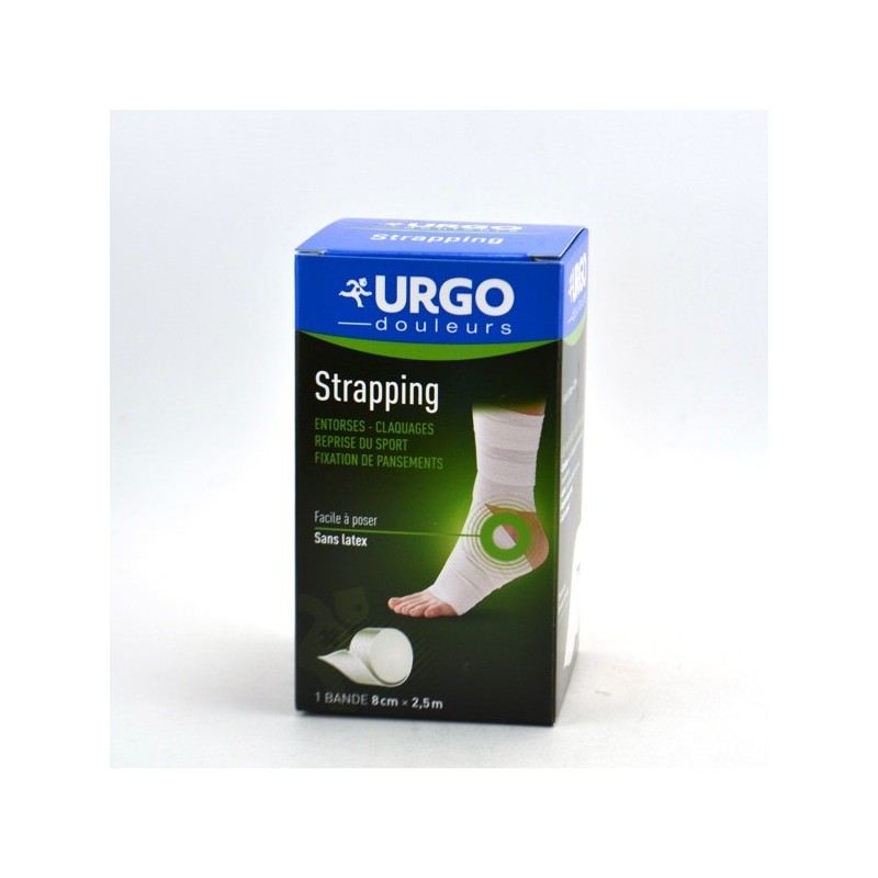 Strapping Elastic Adhesive Tape - Special Sport - Urgo - 2.5 m x 8cm
