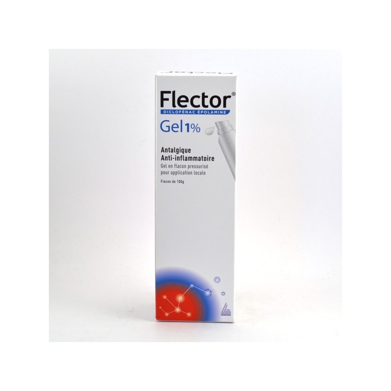Gel 1% Diclofenac - Antalgique & Anti-Inflammatoire - Flector - 100g