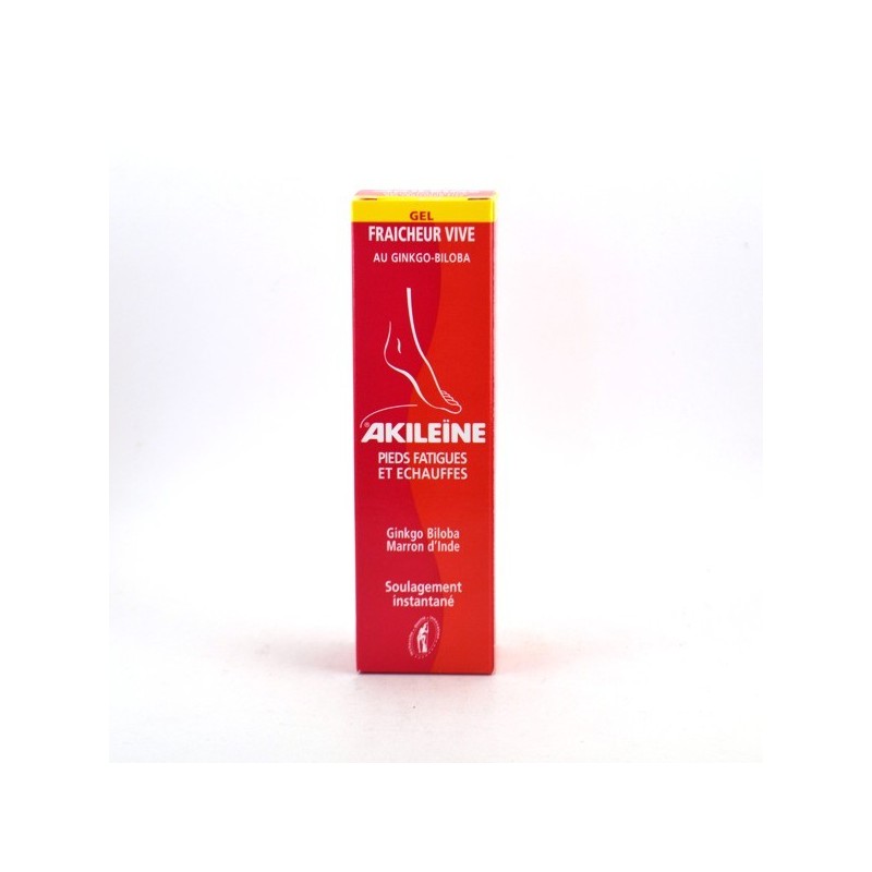 Gel Fraicheur Vive - Pieds Fatigues Et Echauffes - Akileïne - 50 ml