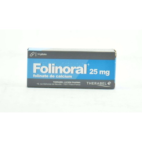 Folinoral 25 mg, Vitamine B - 14 Gélules