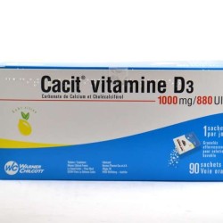  Cacit Vitamin D3 1000mg/880UI, soluble granules for a drinkable solution, 90 sachets Cacit