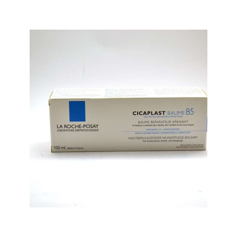 Cicaplast Baume Lèvres à l'Eau Thermale de la Roche Posay, Baume Barrière Réparateur 7,5 ml