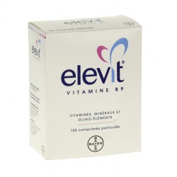  Elévit Vitamin B9, 100 coated tablets Bayer