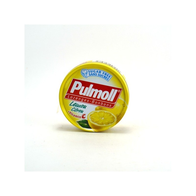 Pulmoll - Citron - Vitamine C - Sans Sucres - 45g