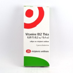 Vitamin B12, Théa 0.05%, 20 single-doses Théa