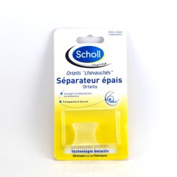 Gelactiv - Séparateur Epais Orteils - Spécial Orteils Chevauchés - Scholl