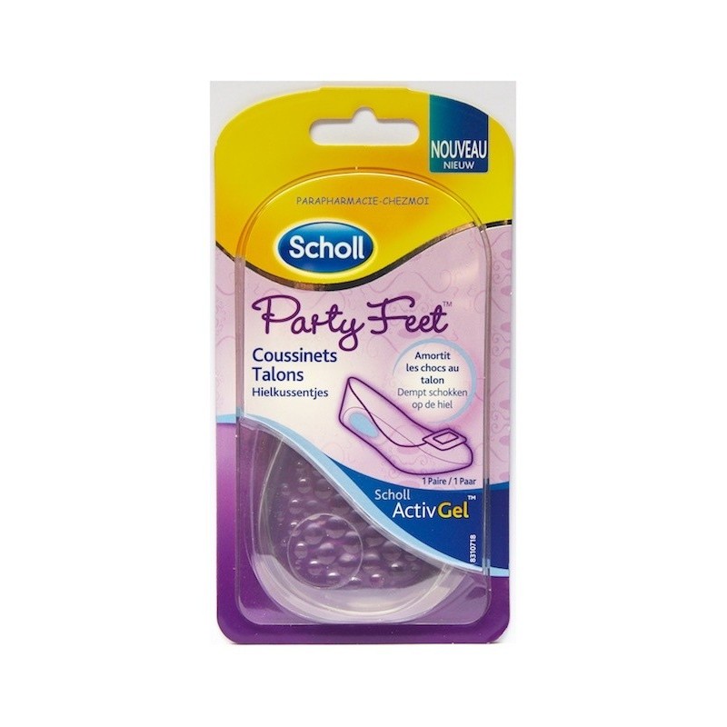 Scholl ActivGel Coussinets Talons - Amortit Les Chocs Au Talon - 1 Paire