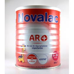 Lait Novalac AR+ En Cas De Régurgitations Importantes - De 6 Mois à 36 Mois - 800g
