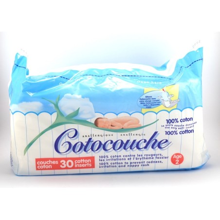 Cotocouche 2er Age, 30 Couches de Coton Pur