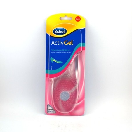 Semelles ActivGel - Talons Quotidiens (Petits Talons) - Confort au Quotidien - Scholl - Pointure  35-40,5