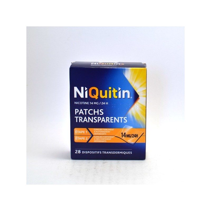 NiQuitin Patch 14mg/24h - Sevrage Tabagique - 28 patchs