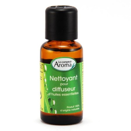 Nettoyant Pour la verrerie des Diffuseurs  d'huiles essentielles le comptoir Aroma, 30 ml