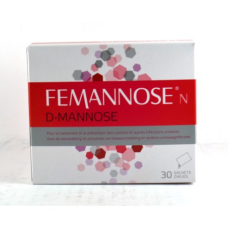 Femannose N D-Mannose - Prévention et traitement des Cystites - 30 sachets