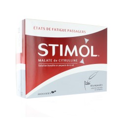  Stimol Drinkable Solution 1g/10ml, Temporary Tiredness, 18x10ml vials Stimol