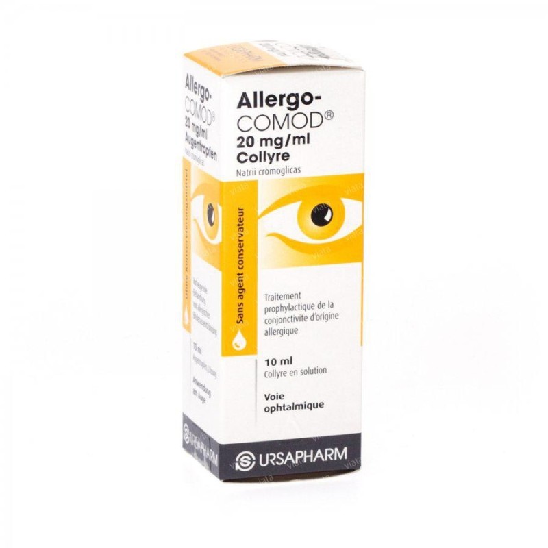  Allergocomod, Eyewash solution, Ophthalmic Infections, 10ml bottle Allergocomod
