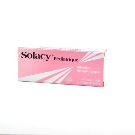 Solacy Pédiatrique Affections Rhinopharyngées 60 comprimés pour ...