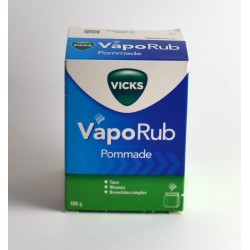 Vicks Vaporub Pommade 100g Toux, Rhume, Bronchite