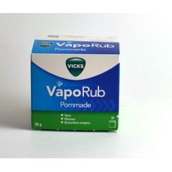  Vicks Vaporub Ointment 50g Toux, Congestion, Sore Throat, Coughs Vicks