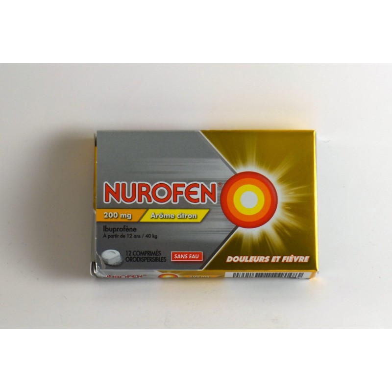  Nurofen 200mg, Ibuprofen, from 12 years, 12 dissolvable tablets Nurofen