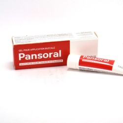  Pansoral Mouth Gel, 15g- Ulcers - Gum Pain Pierre Fabre Medicament