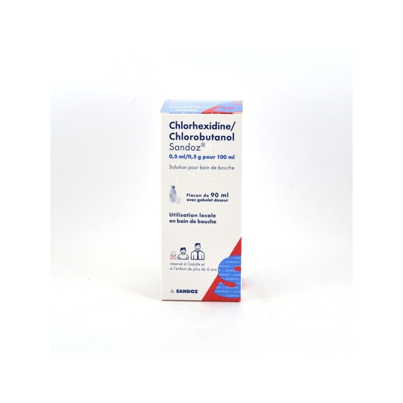 Chlorhexidine/Chlorobutanol Sansoz, 90ml, Mouth Wash Sandoz
