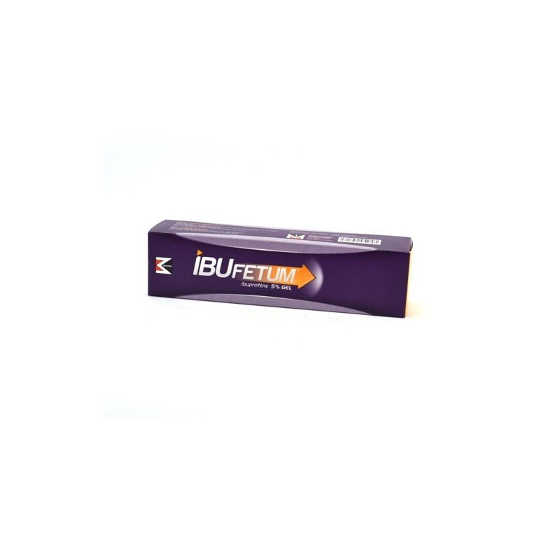 Ibufetum Gel Ibuprofen 5%, Entorse Foulure, Tube 60g