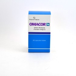  Pierre Fabre: Omacor Soft Capsules – to lower cholesterol and triglycerides – Pack of 28 Omacor