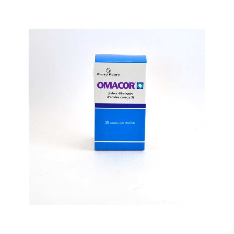  Pierre Fabre: Omacor Soft Capsules – to lower cholesterol and triglycerides – Pack of 28 Omacor