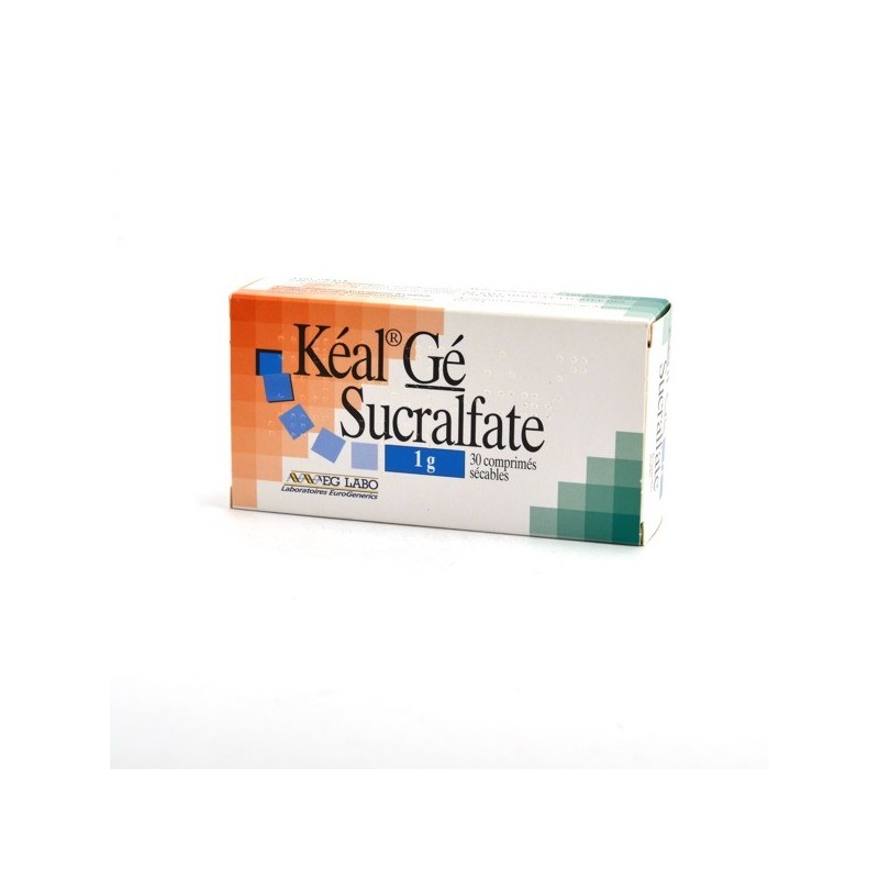 Kéal Gé 1g Sucralfate drinkable solution, 30 scored tablets Kéal Gé