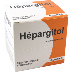 Hépargitol, Digestion Difficile, Constipation - Poudre Orale, 20 Sachets Bipoches