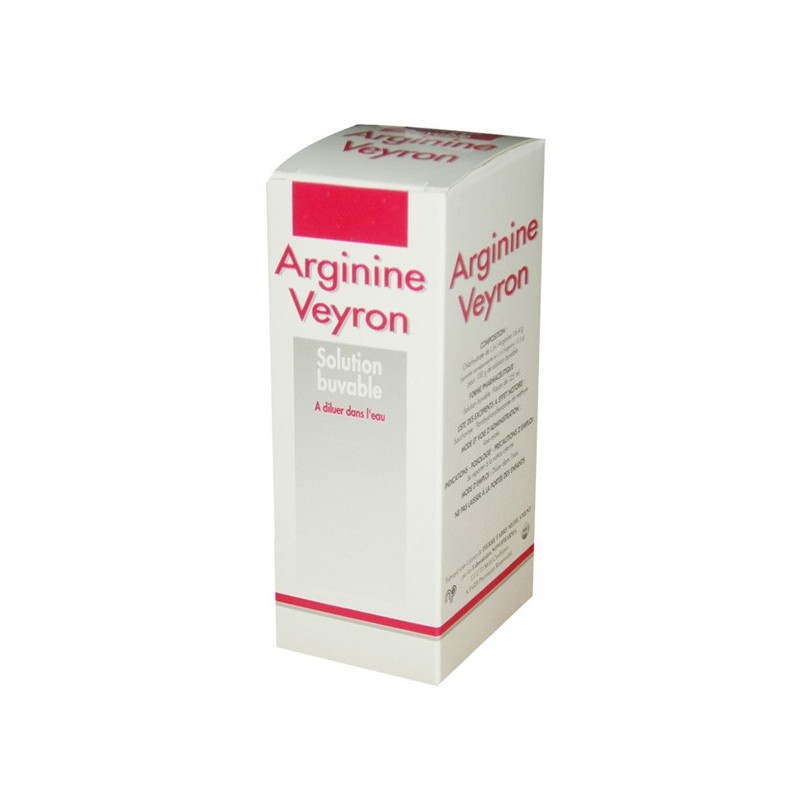 Arginine Veyron, Digestion Difficile, Fatigue Passagère, Solution Buvable en Flacon de 250 ml