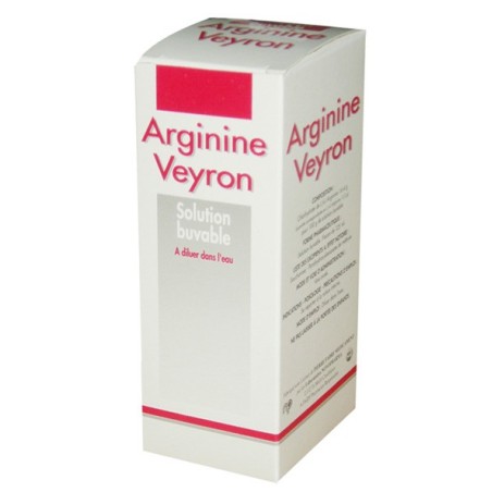Arginine Veyron, Digestion Discomfort, Temporary Tiredness, Drinkable Solution, 250ml bottle Pierre Fabre Medicament