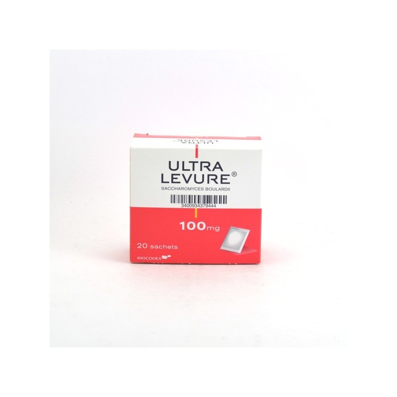  Ultra Levure 100mg, Diarrhoea, 20 sachets UltraLevure