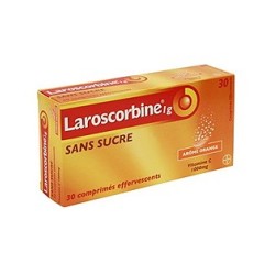 Laroscorbine 1g, sugar-free, Temporary Tiredness, 30 soluble tablets Bayer