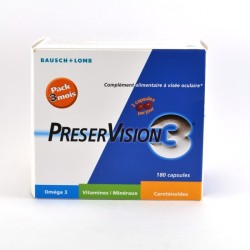 PreserVision 3 Food Supplement for Eyes, 180 capsules, 3 month pack PreserVision 3