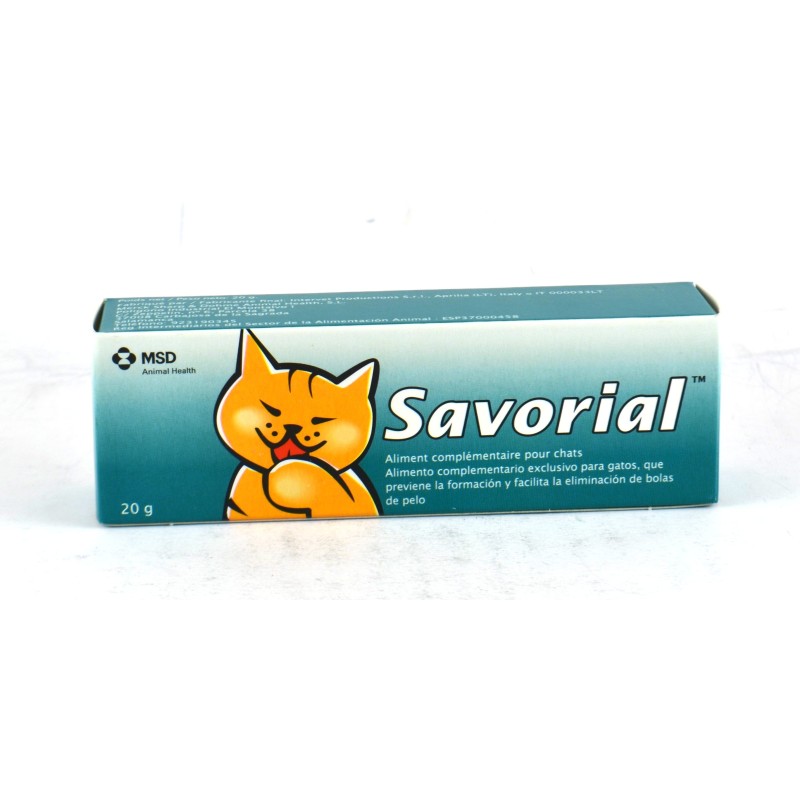 Savorial Aliment Complèmentaire Pour chats - Facilite Le transit - Tube De 20g