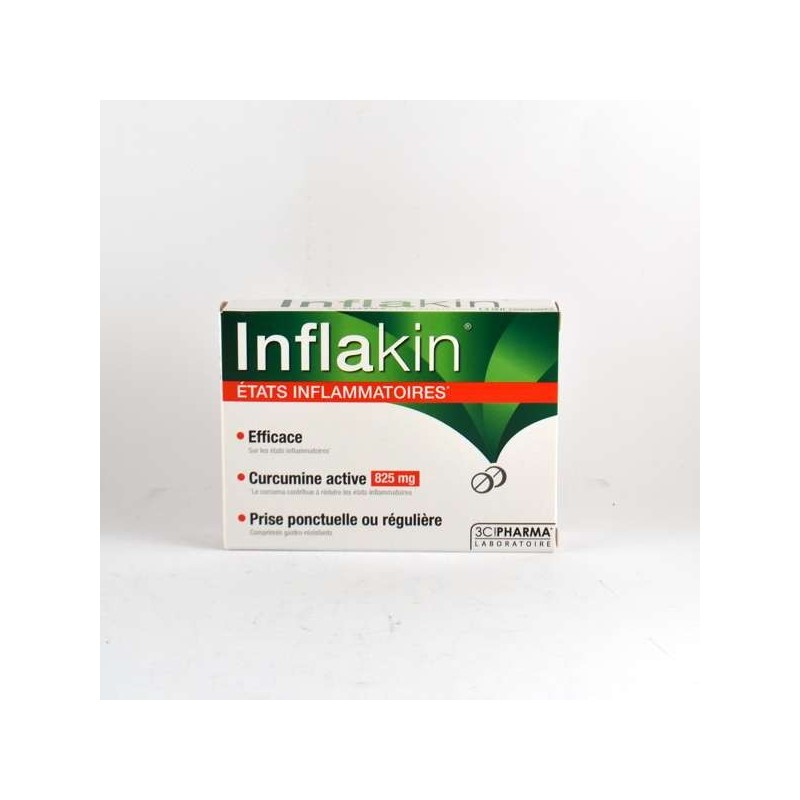 Inflakin - Etats Inflammatoires - 3 Chênes Pharma - 10 Comprimés